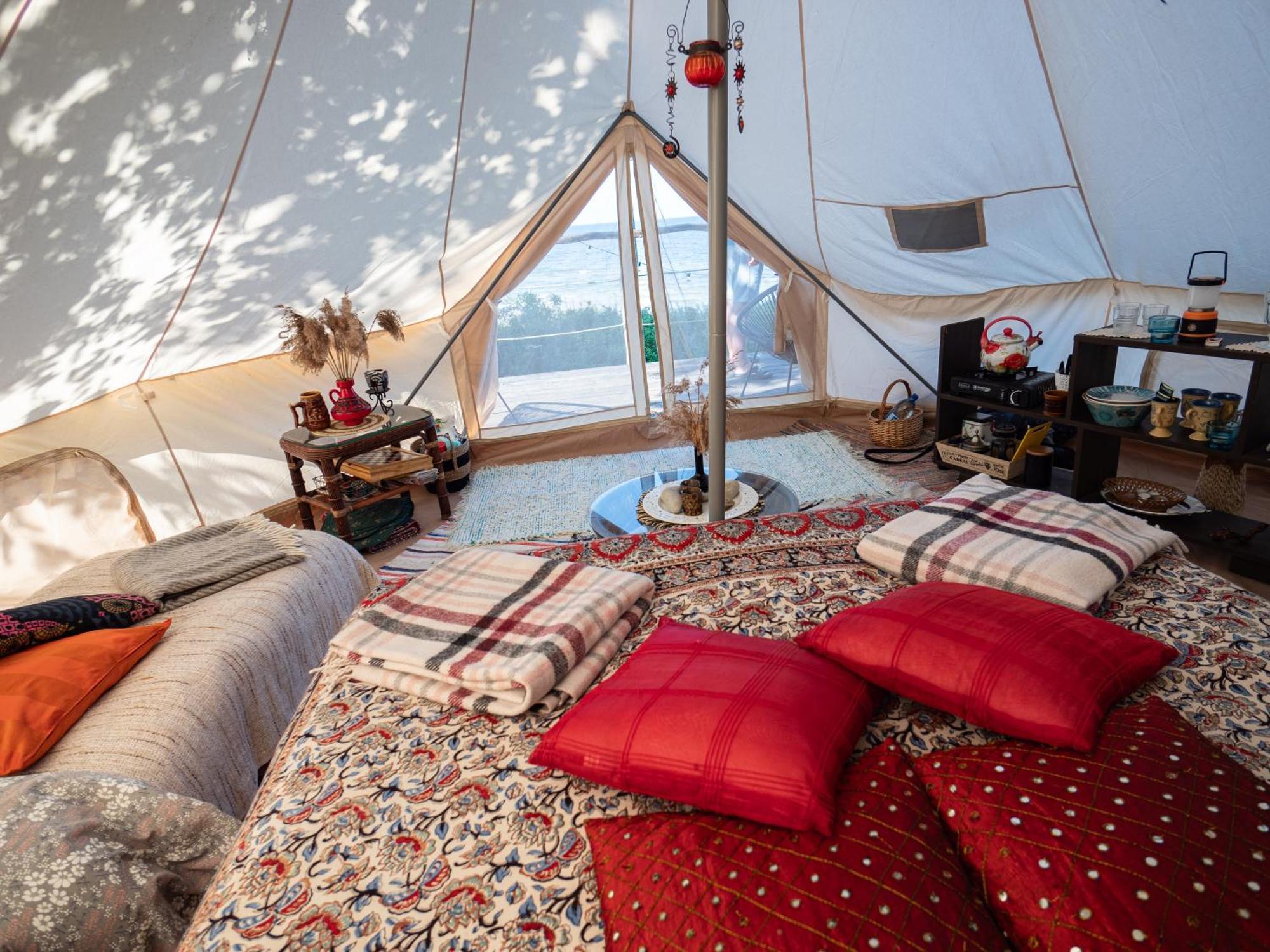 Mereaeaere Glamping Ja Rannamaja Liimala ภายนอก รูปภาพ